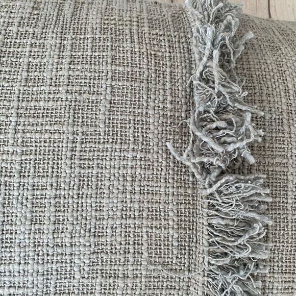 Devi Designs rectangular thrown pillow with removable pillow case blue 24”x13” - Picture 7 of 9